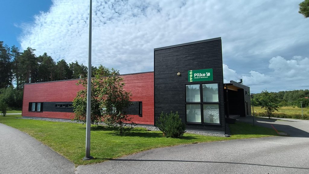 Päiväkotikiinteistön julkisivu